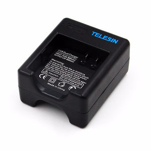 TELESIN Dual Charger for XiaoMi XiaoYi 4K Sport Camera