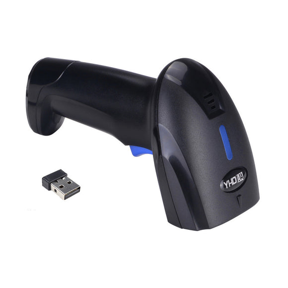 2.4G Wireless Laser Scan Handheld Barcode Bar Code Scanner Reader Tool POS Label Scanner