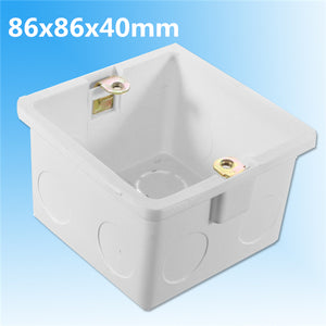 86x86mm Wall Plate Box Back Outlet Switch Cassette