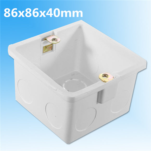 86x86mm Wall Plate Box Back Outlet Switch Cassette