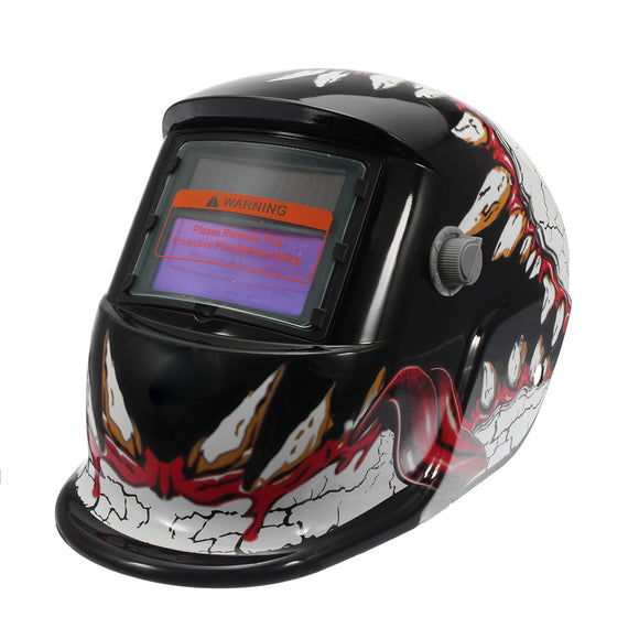 Solar Energy Auto Darkening Welding Helmet Electrica Tig Grinding Mask