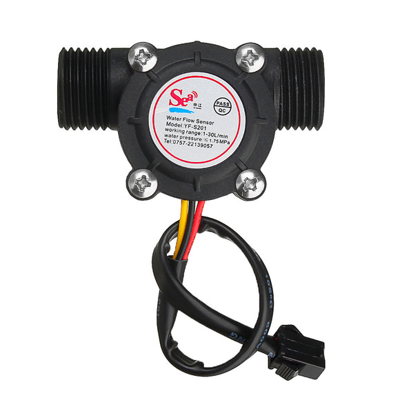 Hall Water Flow Sensor Flow Meter Water Controller 2MPa Module