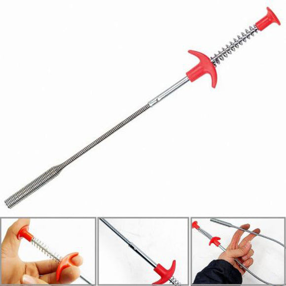 60cm Flexible 4 Claw Long Reach Pick Up Tool Bend Curve Grabber Spring Grip Tool