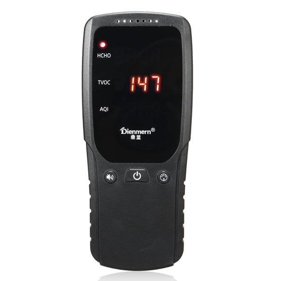 Digital Formaldehyde Detector HCHO TVOC AQI Meter Home Air Gas Quality Tester