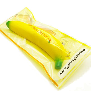 Squishy Fun 18CM Banana Super Slow Rising With Packaging Soft Squeeze Toys Fun Gift