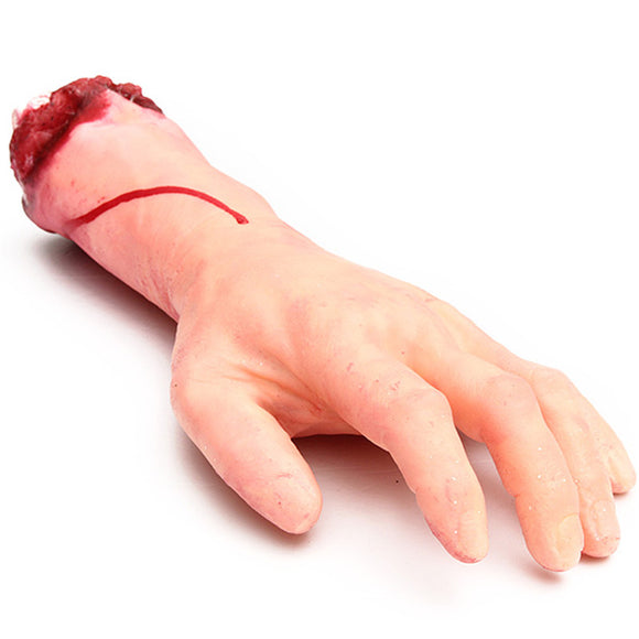 Halloween Bloody One Left Right Hand Party Decoration Horrid Scare Scene Random Delivery