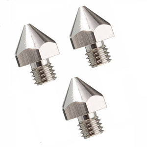 3Pcs 3mm Filament 0.2mm Nozzle MK8 3D Printer Extruder Nozzle