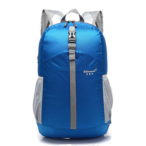 Women Men Nylon  Backpack Light Weight Waterproof Hiking Outdooors Sports Rucksack