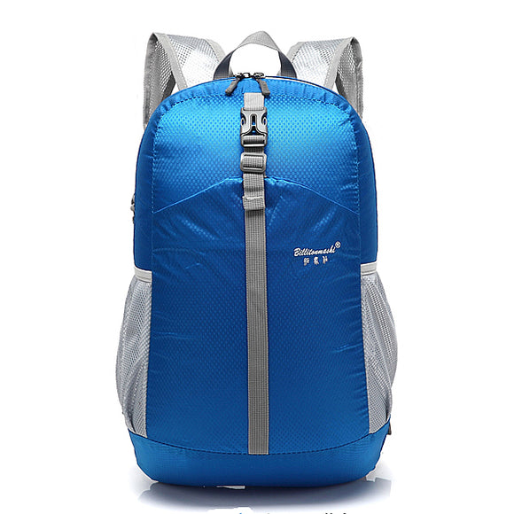 Women Men Nylon  Backpack Light Weight Waterproof Hiking Outdooors Sports Rucksack