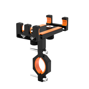 BIKIGHT LR-515 Aluminum Alloy Handlebar Phone Bracket For 4-6.5 Inch Smartphone Cycling Bike Holder