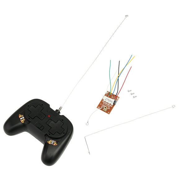 8 Buttons 27MHZ 4CH Remote Control with Receiver Board Antenna For DIY SN-RM9