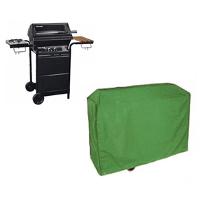 Green BBQ Barbecue Grill Waterproof Cover Bag BBQ Gas Grill Protection