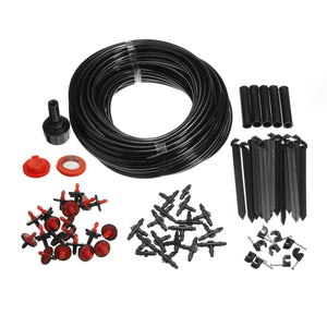 23m Garden Micro Drip Irrigation System Atomization Micro Sprinkler Cooling Kit