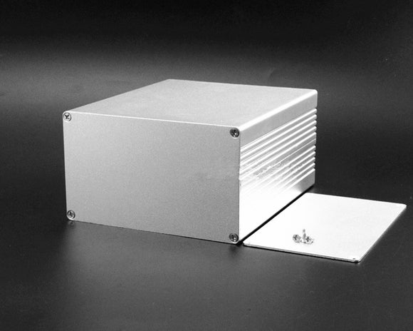 Aluminum Alloy Black/White 127x75x150mm Protective Case Aluminum Shell for Raspberry Pi Projects