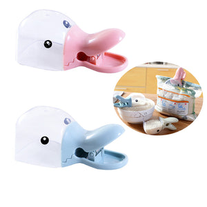 Multifunction Cute Duck Rice Shovel Spoon With Seal Ring Clip Kitchen gadgets Wheat Food