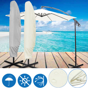 104x32inch Outdoor Garden Parasol Cover Waterproof Anti-UV Rain Resistant Umbrella Storage Bag