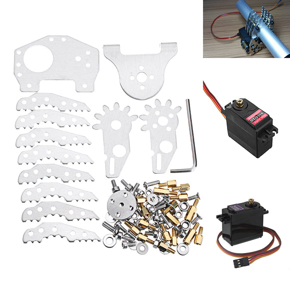 G6 Aluminum Alloy Mechanical Robot Paw DIY Kit With DT-3316 Digital/MG996R Servo