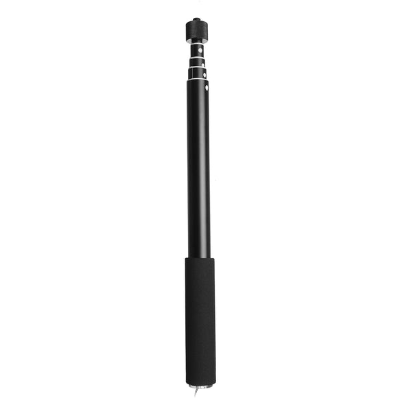 35.5cm-150cm 5 Section Scalable Microphone Extension Pole Holder 3/8 Inches Connector