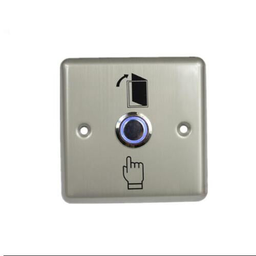 Stainless Steel Door Access Control LED Illuminated Push Button/door Lock Release Exit Button Switch