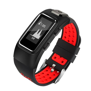 KALOAD DB10 Smart Wristband IP68 Waterproof Dynamic Heart Rate Thermometer Air Pressure GPS Tracker