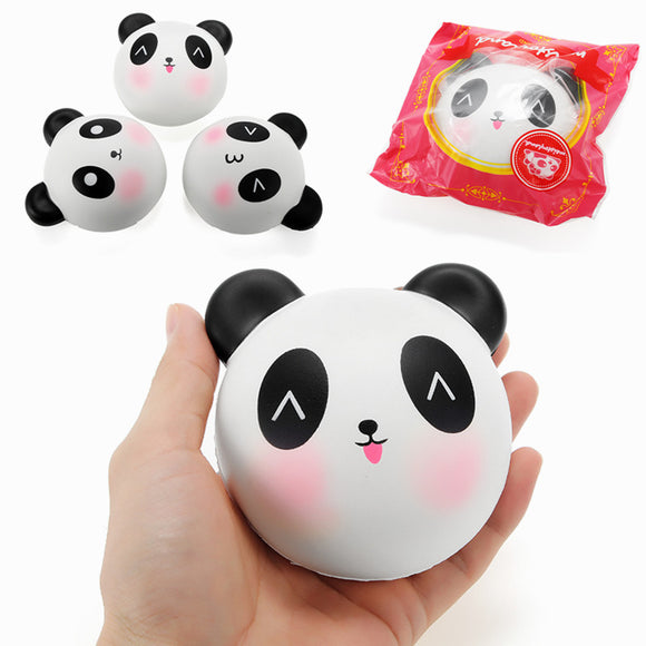 Meistoyland Squishy Panda Bun 8cm Slow Rising With Packaging Collection Gift Decor Soft Toy