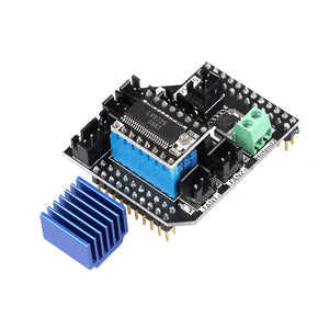 Lerdge Dual Extruder Module 2 in 1 Out/2 in2 Out Module With LV8729 For 3D Printer LERDGE-S Board