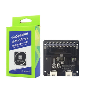 ReSpeaker 4-Mic Array AI Voice Quad-microphone Expansion Board for Raspberry Pi 4B