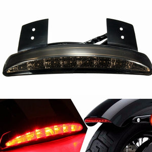 Smoke 12V LED Brake Tail Light For Harley Davidson Sportster XL883N 883L 1200C 1200L 1200N 1200R