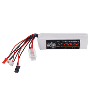 XF POWER 11.1V 2200mAh 8C 3S Lipo Battery JST Fubeba Plug for RC Transmitter