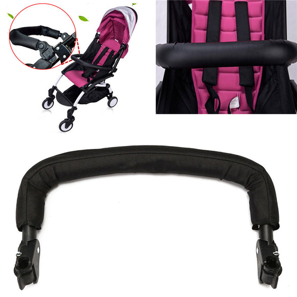 IPRee Black Generic Adjustable Handlebar Arm Rest Bumper Bar For Baby Stroller