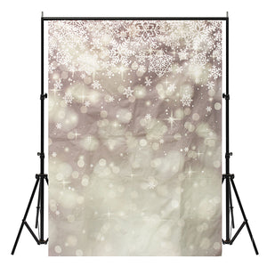 5x7ft Vinyl Christmas Snow Photography Backdrop Background Studio Photo Props