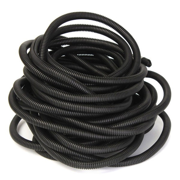 15M 13MM Opening Black Polyethylene Corrugated Pipe Corrugated Hose