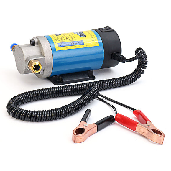 Electric Portable DC 12V Transfer Pump Extractor Suction Oil Fluid Water 100W 1-4L/min Pump