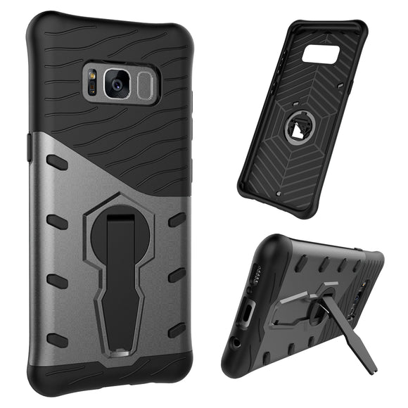 Bakeey Armor Rotating Bracket PC TPU Case for Samsung Galaxy S8 Plus