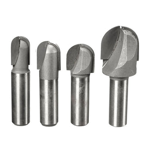 1/2 Inch Shank Ball Round Nose Router Bit 1/2-1 Inch Head Diameter Woodworking Cutter