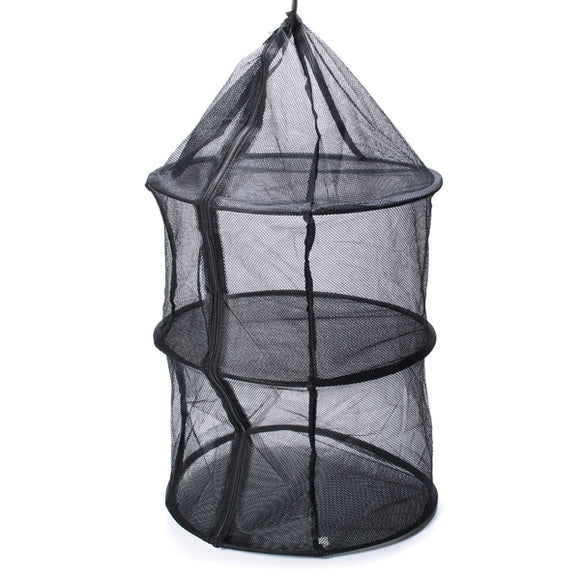 3 Layer Anti-mosquito Hanging Drying Storage Basket for Outdoor Fishing Camping