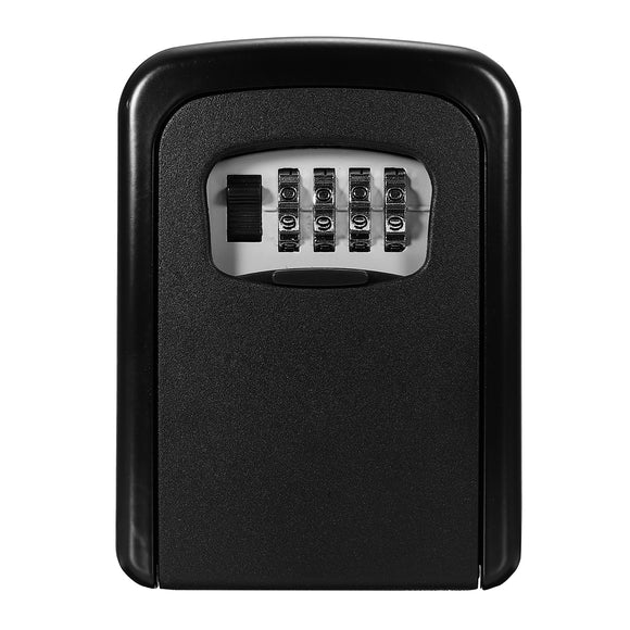 117x86x40mm Steel Wall Mount Key Box Combination Lock Storage Resistant Security Home