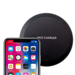 Bakeey 10W Qi Super Slim Wireless Charger Charging Pad With LED Indicator For iPhone X Xiaomi Mix 2S