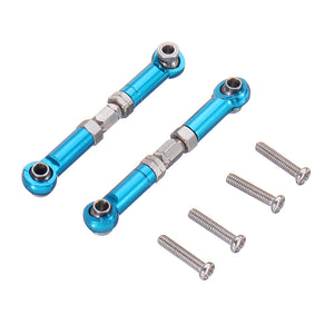 2PCS Upgraded Metal Adjustable Rear Linkage Rod for X-Rider Flamingo 1/8 RC Car Motorcycle Spare Parts