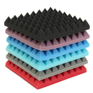 Sound Absorbing Cotton Acoustic Foam Pyramid Tiles for Studio Sound Room Music