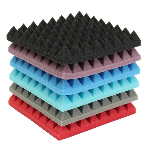 Sound Absorbing Cotton Acoustic Foam Pyramid Tiles for Studio Sound Room Music