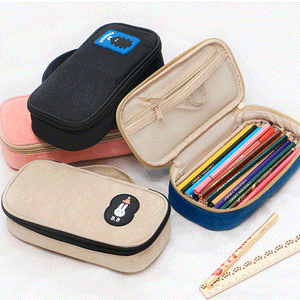 Honana HN-1027 Travel Cosmetic Bag Makeup Cable Organizer Storage Bags Pencil Case School Supplies