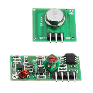 10Pcs 315MHz XD-FST XD-RF-5V Wireless Transmitter Receiver Module Board