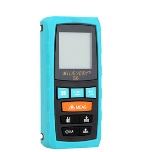 Mileseey S6 40m 131.2ft Handheld Rangefinder Laser Distance Meter Digital Laser Rangefinder