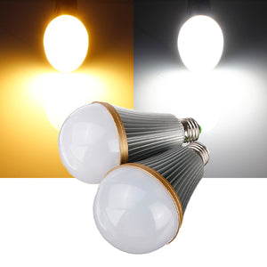 Dimmable E27 12W Warm/Pure White 12 LED Globe Light Bulb Lamp 110-240V