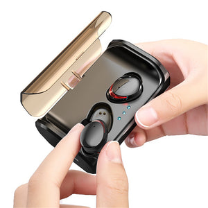 Bakeey T8 TWS Wireless bluetooth 5.0 Earphone HiFi Noise Cancelling Bilateral Call IPX6 Waterproof Headphone with 3000mAh Charging Box