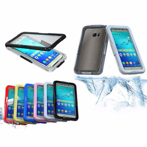 Universal IP68 Waterproof Case 10M Diving Cover Dry Case for Samsung Galaxy S6 Edge Plus
