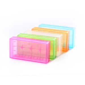 18650 x 2 Sot Plastic Battery Case Batteries Cover Spare Carrier Holder Storage Box CR123A 16340 R123A 17670 4x Cell 18350 Container