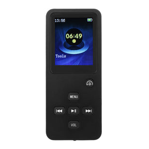 1.8 Inch 8GB Bluetooth Lossless MP3 with Earphone FM Radio Recorder WAV MP3 FLAC WMA