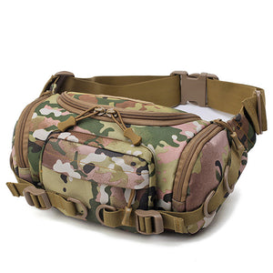 Men Nylon Outdoor Waterproof Tactical Sling Bag Chest Bag Waist Bag Crossbody Bag